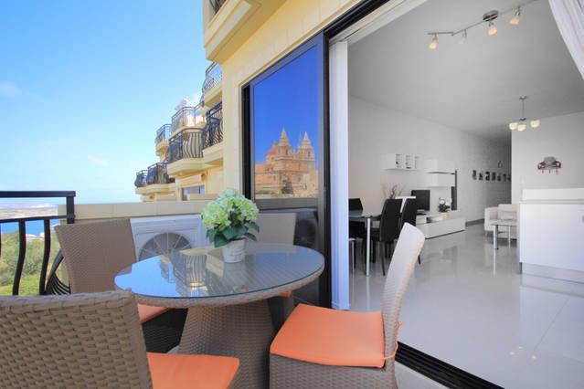 Mellieha Sea And Land View Apartment Zewnętrze zdjęcie